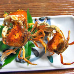 よし半 - 沢ガニの唐揚げ