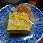 弥助鮨 - 玉子焼きに大根おろしを添えて