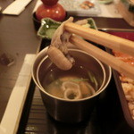 割烹蒲焼 横浜八十八 - 肝吸い