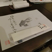 割烹蒲焼 横浜八十八 吉田町店 - 平成２７年葉月　積穂俳画