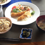 オリザ - 海老フライ定食 900円