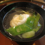 米倉 - 15.6月 御椀（鰆真薯 九条葱）