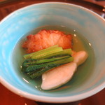 米倉 - 15.6月 鯛真薯みなと揚げ 鯛　小松菜煮物