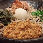 十割手打ちそば 美蕎 - ぶっかけ納豆そば