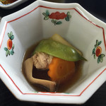 乗瀬高原荘 - 朝食  煮物