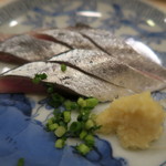 治鮨 - 27年8月　北海道新秋刀魚