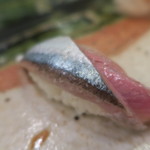 治鮨 - 27年8月　新秋刀魚　山葵