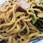 かきまぜた後の「限定まぜそば 」