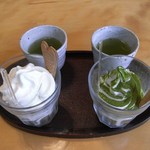 ぐり茶の杉山 - 店内用プレーンとぐり茶