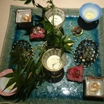 祇園迦陵 - いつも見事な焼き八寸