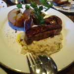 コリス - フォアグラのソテーバターライスの上にのせて