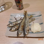 魚ひろ - 小鮎の干物炙り
