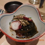 魚ひろ - 酢の物(二人用に分けてのご提供)