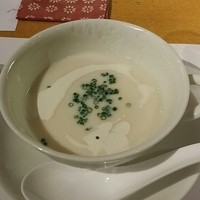 板前心 菊うら - じゃがいもの冷製スープ