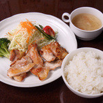 ■姜味豬肉/Shogayaki (pork ginger)