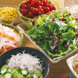 A variety of side menus♪ Made with fresh vegetables of the highest quality!