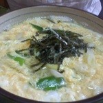 歩々亭 - 玉子とじうどん600円は白だし