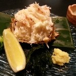 割鮮 吉在門 - 栗毛蟹　ほぐし身