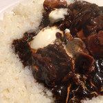 日本食堂 - 牛肉たっぷり。