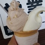 榎本牧場　フォルトゥーナ - モンブラン&ミルク  400円