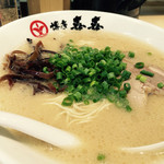 博多 喜喜 - 白特味ラーメン650円
