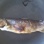 つり堀亭 にしむら - イワナの塩焼き
