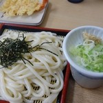 うどんのいなや - ざるうどん+えび天