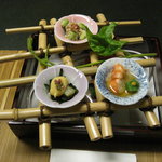 藤井荘 - 里山の恵み（朝顔垣盛り）