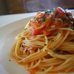 軽井沢虎杖 - 「フレッシュトマトのスパゲティ」オープン当初から人気の一皿です！