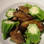 バロワーテラス - 鮪のほほ肉ステーキ