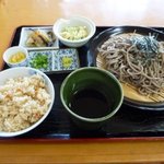 さかえ亭 - ざるそば定食