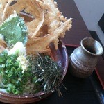 大地のうどん - ごぼうおろしぶっかけ（冷）＠680円