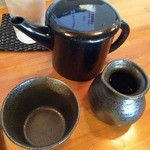 そば湯セットも出して頂きました。