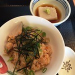 しこう庵 - 炊込みご飯と胡麻豆腐