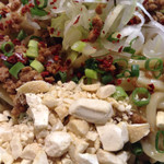 ラーメン スミス - クラッシュのカシューナッツが相性バツグンです。