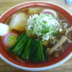 のんきや - 正油ラーメンのアップ