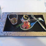 ホテルグランバッハ熱海クレッシェンド - 前菜三点盛り