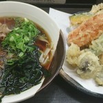 野菜天きしめん