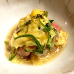 下鴨茶寮 - 食事(*´ー｀*)
      釜炊きごはんを軽く調理してくれます。牛肉をチョイス！これも美味い！