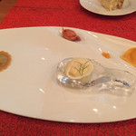 D'ORO - 15.7月 小さな4種類のラヴィオリの盛り合わせ