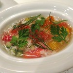 D'ORO - 15.1月 オマール海老の冷製茶碗蒸し