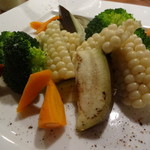 ストラバール - 蒸し野菜盛り合わせ