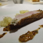 レミニセンス - 皮パリ、身はレアの大きなノドグロ。