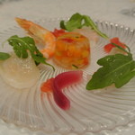 ヴェル・ボワ - ２０１５年夏　魚介類のマリネ　コンソメゼリーとご一緒に