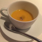 カボチャの冷製スープ