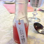 ガーデン･カフェ･レストラン 癒しの森のAlice - アリスコース　このジュースを飲んでアリスは小さくなる