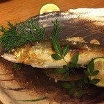 鮎の塩焼き