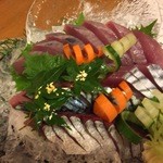 サバ刺身＆カツオ刺身