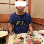 日本料理 吉水 - 子供は単独で『刺身定食』1200円