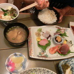 日本料理 吉水 - 1200円で夜に、こんな定食なんて、普通食べれないよ～